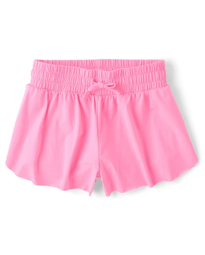 Girls Quick Dry Flowy Shorts