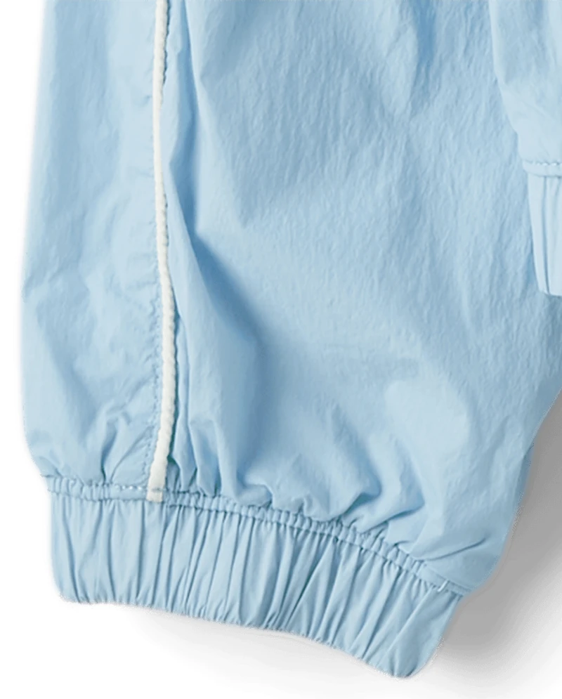 Girls Contrast Windbreaker Jacket