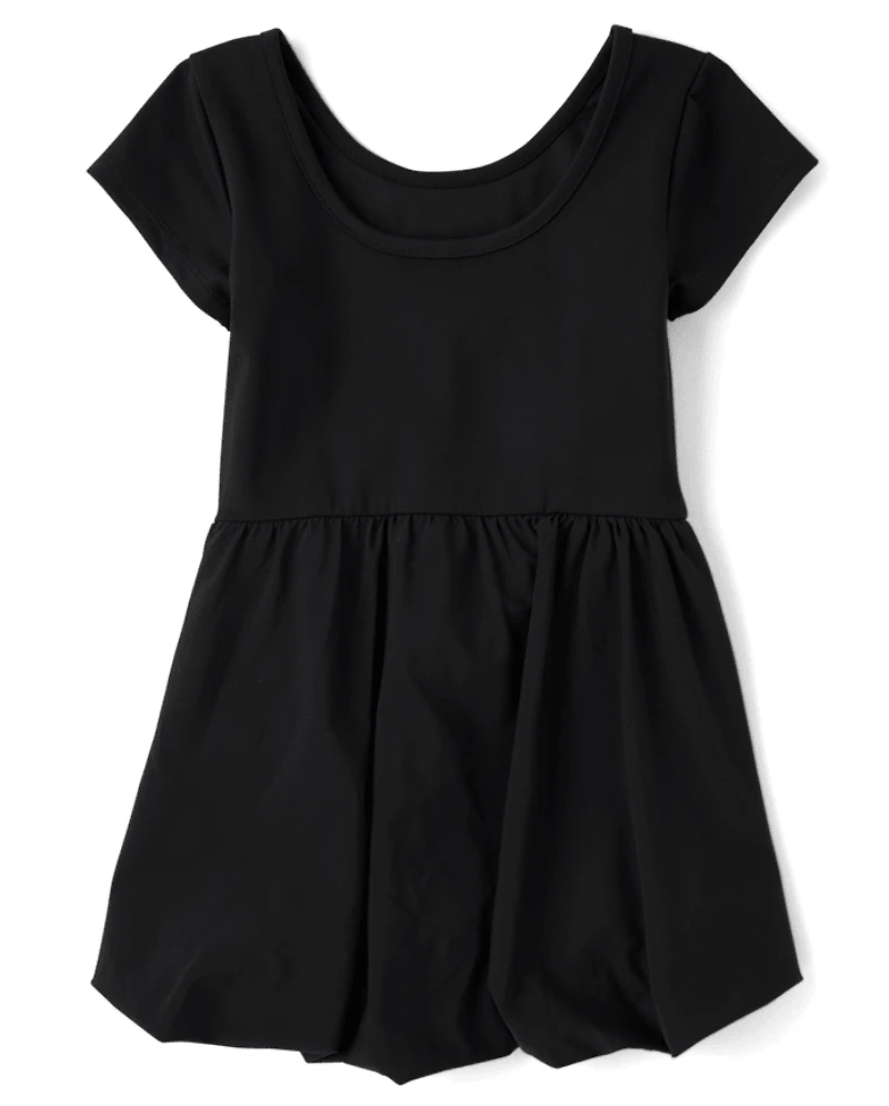 Girls Quick Dry Active Bubble Dress