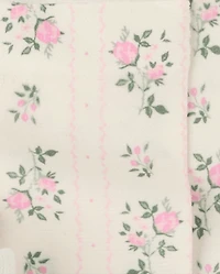 Girls 3D Floral Midi Socks 2-Pack