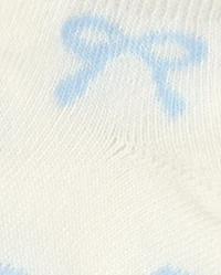 Girls Floral Ankle Socks 10-Pack