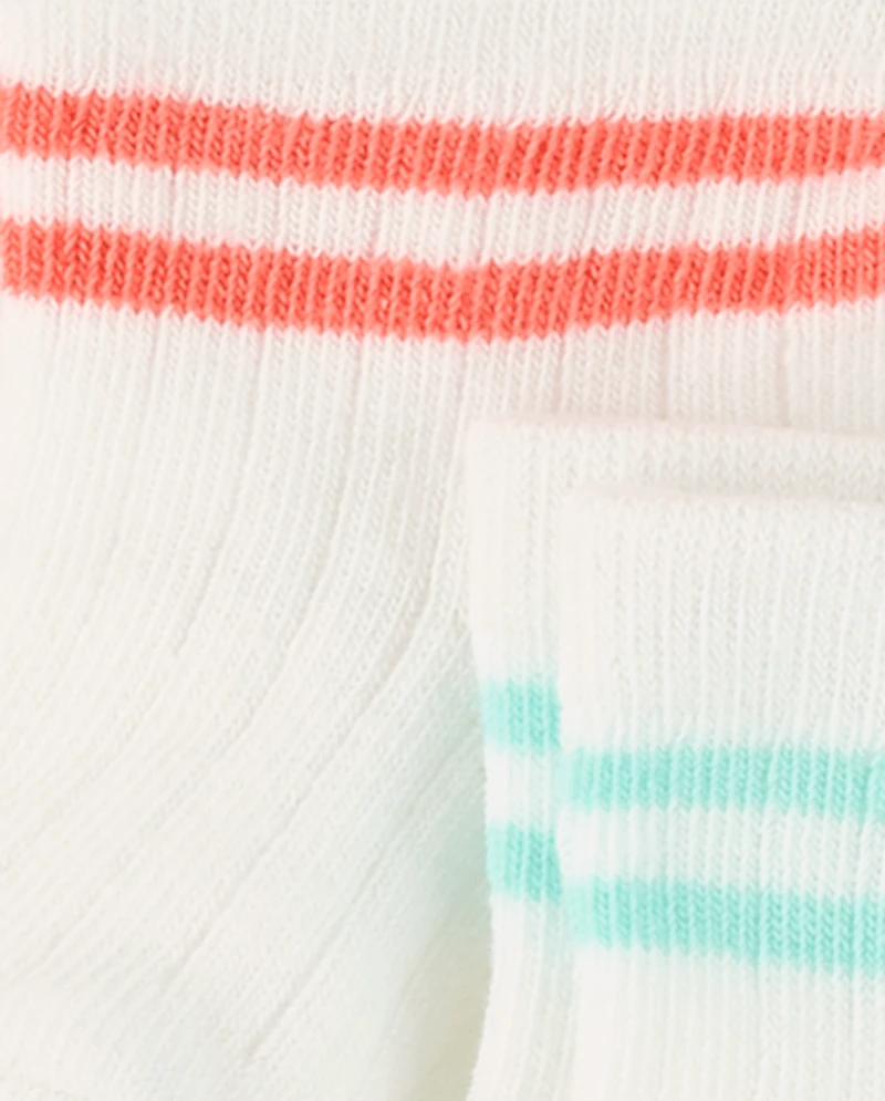 Baby Boys Striped Midi Socks 6-Pack