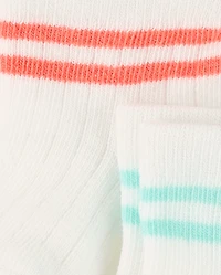 Baby Boys Striped Midi Socks 6-Pack