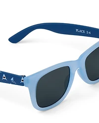Toddler Boys Shark 2-Piece Sunglasses Set