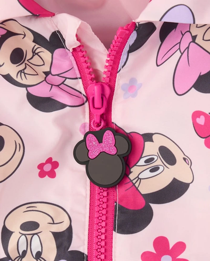 Toddler Girls Minnie Mouse™ Windbreaker Jacket