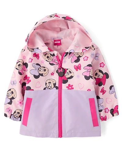 Toddler Girls Minnie Mouse™ Windbreaker Jacket