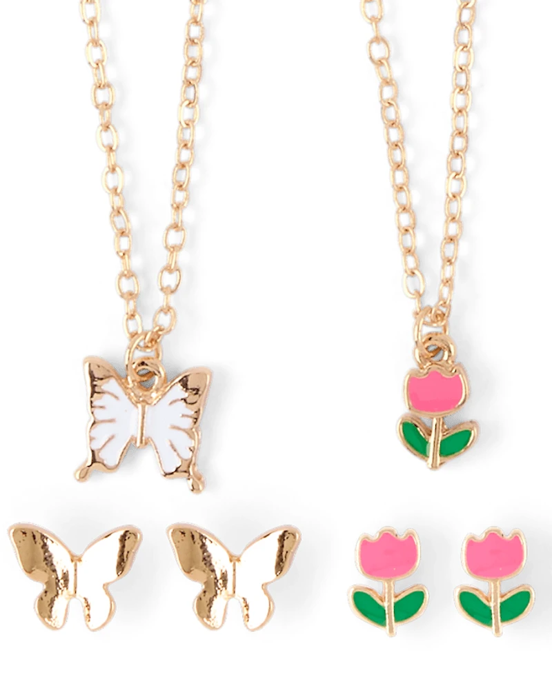 Girls Tulip 10-Piece Jewelry Set