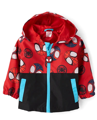 Toddler Boys Spidey™ Windbreaker Jacket