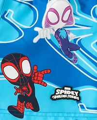 Toddler Boys Spidey™ Rashguard Swimsuit