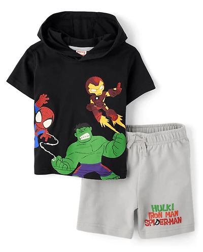 Toddler Boys Spidey™ And Friends 2-Piece Outfit Set