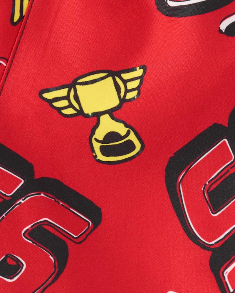 Toddler Boys Lightning McQueen™ Rashguard Swimsuit