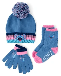 Ensemble 3 pièces pour temps froid Stitch™ filles