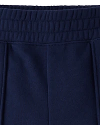 Girls Premium Fleece Wide Leg Lounge Pants