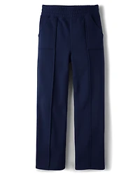 Girls Premium Fleece Wide Leg Lounge Pants