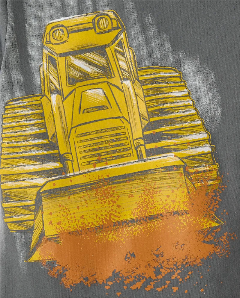 Baby And Toddler Boys Vehicle Graphic Tee 5-Pack