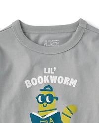 Baby And Toddler Boys Lil' Bookworm Graphic Tee
