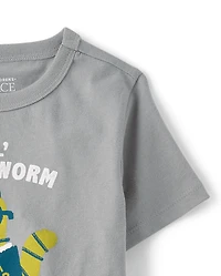 Baby And Toddler Boys Lil' Bookworm Graphic Tee