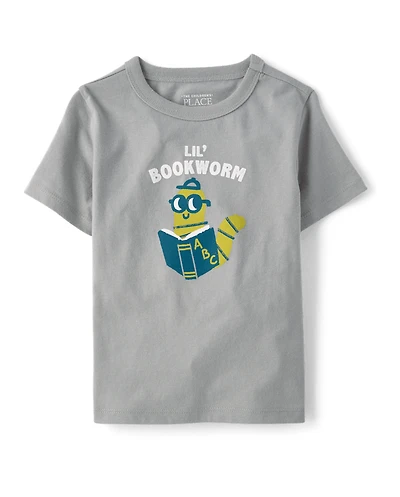Baby And Toddler Boys Lil' Bookworm Graphic Tee