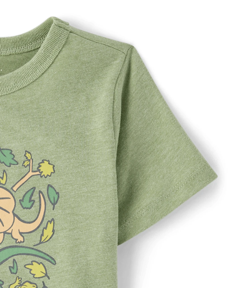 Baby And Toddler Boys Lizard Graphic Tee