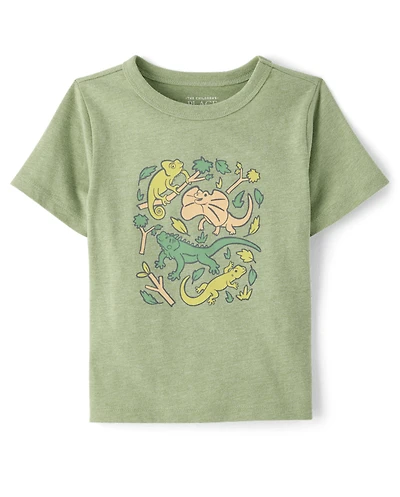 Baby And Toddler Boys Lizard Graphic Tee