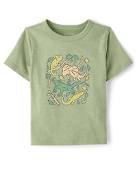 Baby And Toddler Boys Lizard Graphic Tee