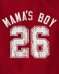 Baby And Toddler Boys Mama's Boy 26 Graphic Tee