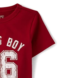 Baby And Toddler Boys Mama's Boy 26 Graphic Tee