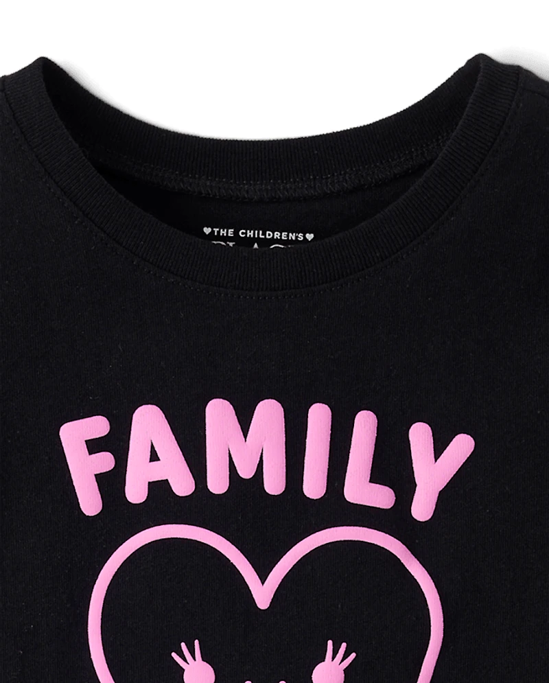 Baby And Toddler Girls Family Favorite Graphic Tee