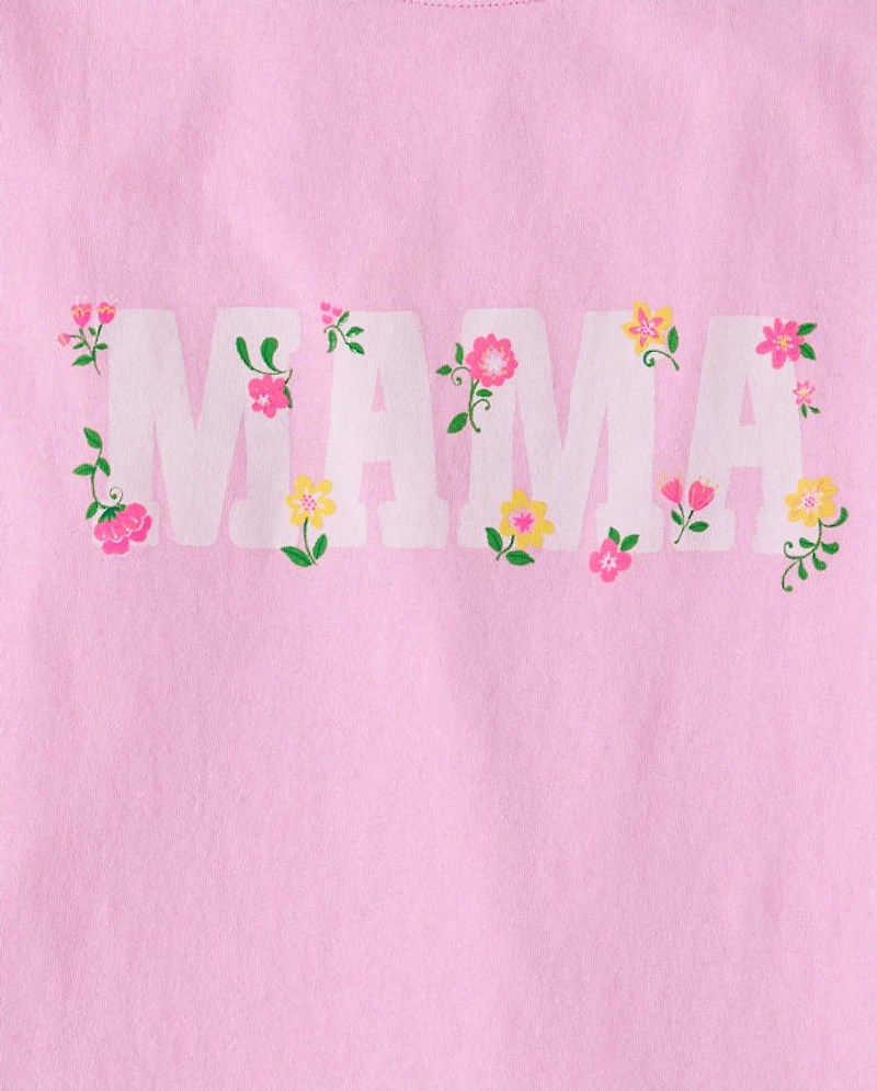 Womens Mommy And Me Mama Graphic Tee