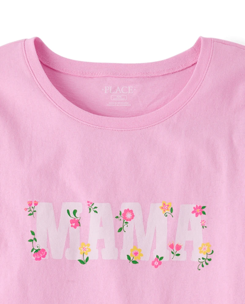 Womens Mommy And Me Mama Graphic Tee