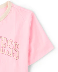 Girls Floral Kindness Relaxed Graphic Tee