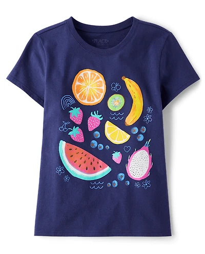 Girls Fruit Graphic Tee