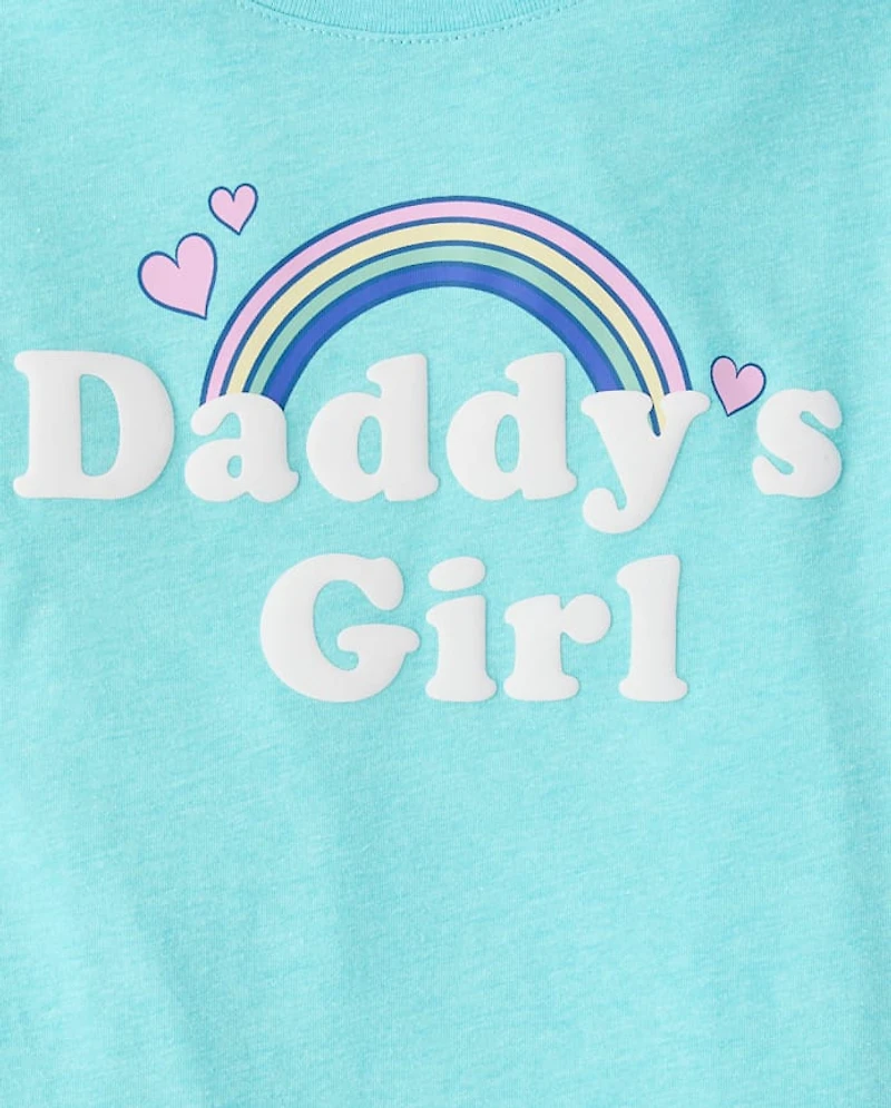 Girls Daddy's Girl Graphic Tee