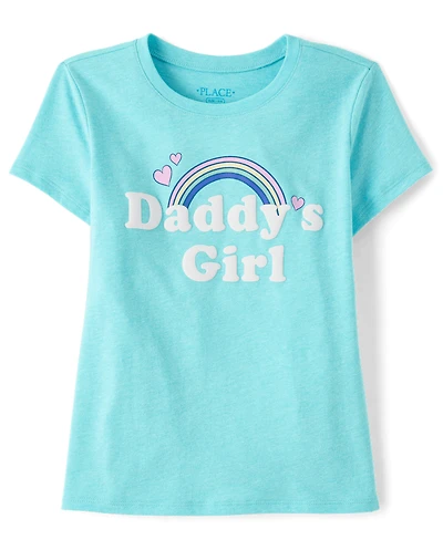 Girls Daddy's Girl Graphic Tee