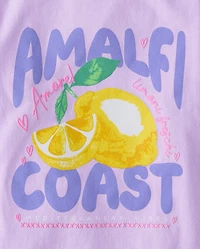 Girls Amalfi Coast Graphic Tee