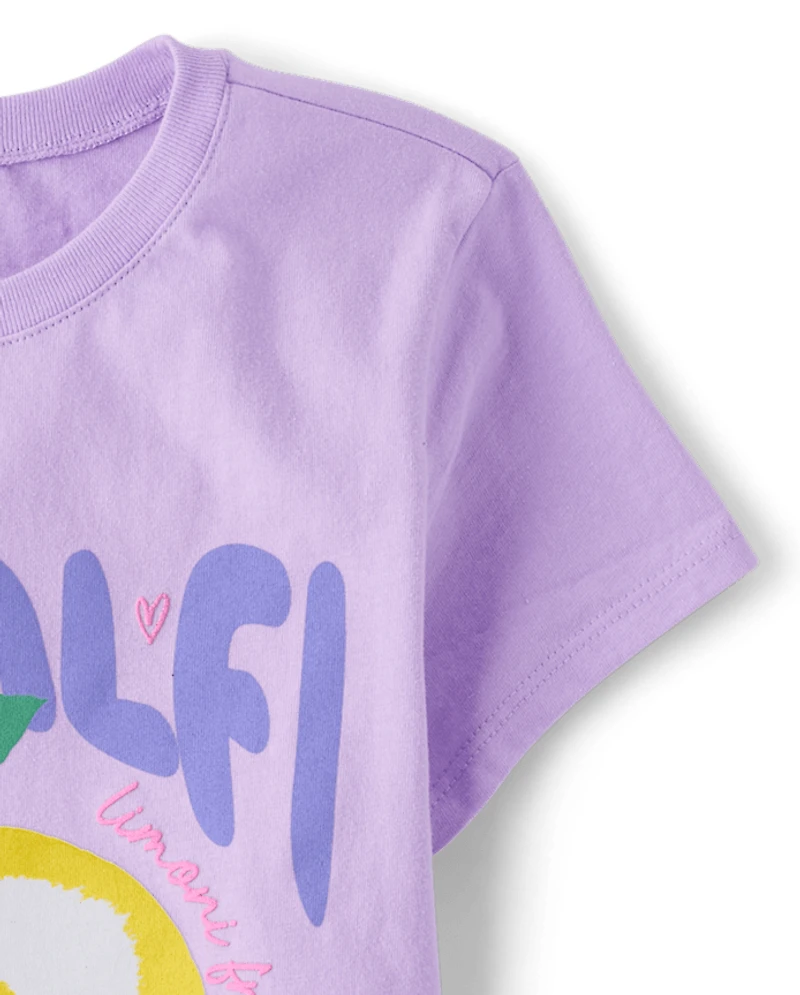 Girls Amalfi Coast Graphic Tee