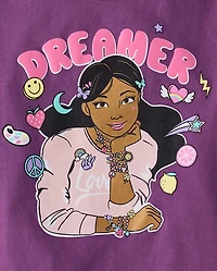 Girls Dreamer Girl Graphic Tee