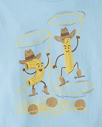 Boys Pasta Cowboys Graphic Tee