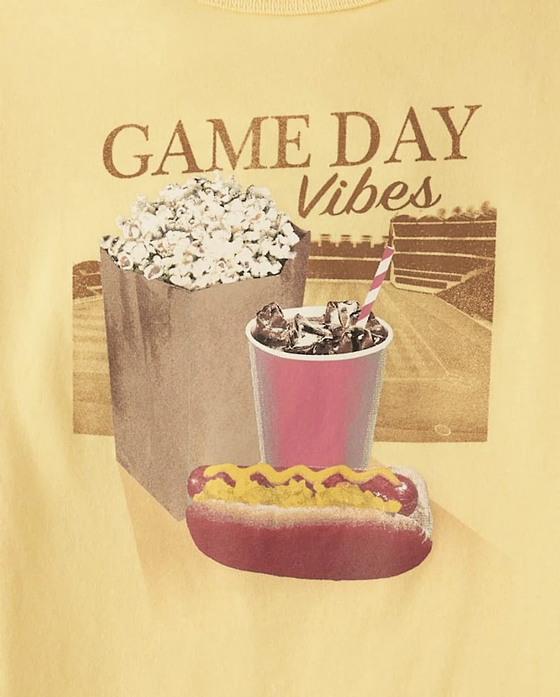 Boys Game Day Vibes Graphic Tee