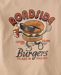 Boys Roadside Burgers Graphic Tee