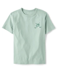 Boys Golf Tee Time Front And Back Graphic