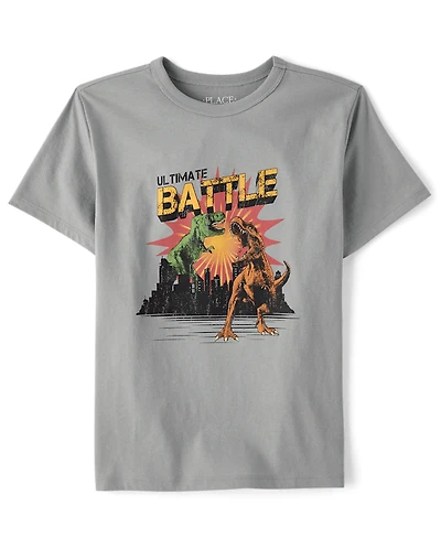 Boys Ultimate Battle Dino Graphic Tee