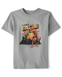 Boys Ultimate Battle Dino Graphic Tee