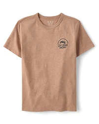Boys Offroad Racing Front And Back Graphic Tee
