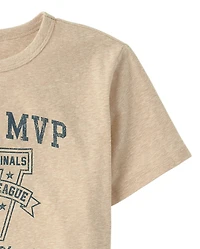 Boys Marled Team MVP Graphic Tee