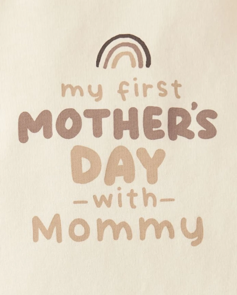 Baby First Mother's Day Graphic Bodysuit