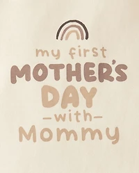 Baby First Mother's Day Graphic Bodysuit