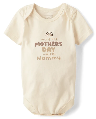 Baby First Mother's Day Graphic Bodysuit