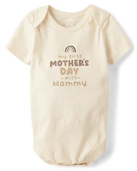 Baby First Mother's Day Graphic Bodysuit