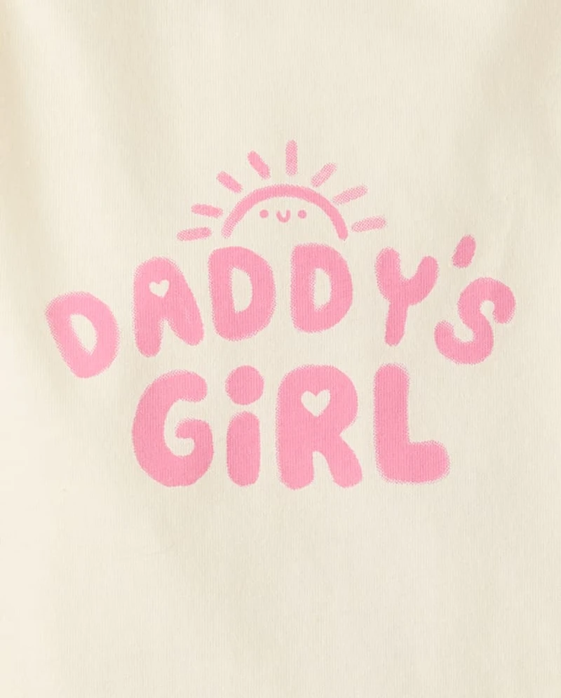 Baby Girls Daddy's Girl Graphic Bodysuit